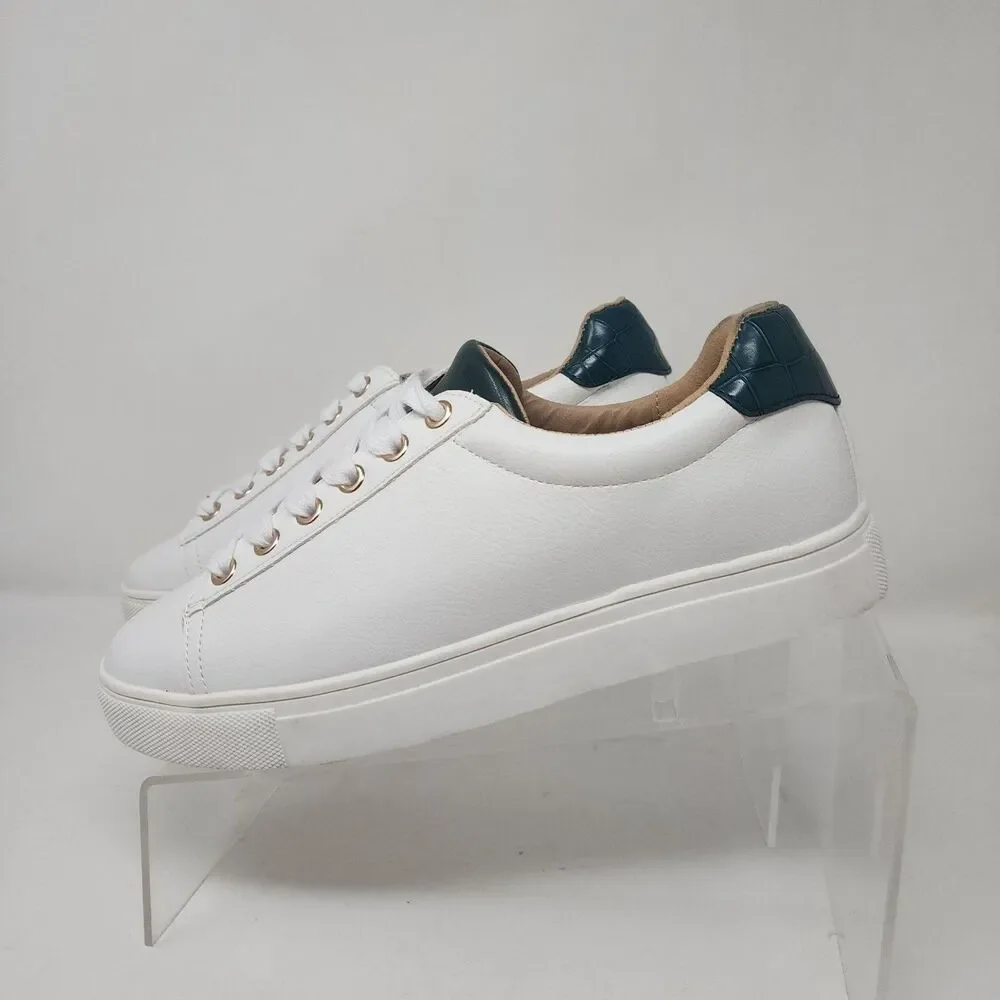 MIA Neva Shoes Womens Size 7.5 White Casual Comfort Sneakers Streetwear Casual